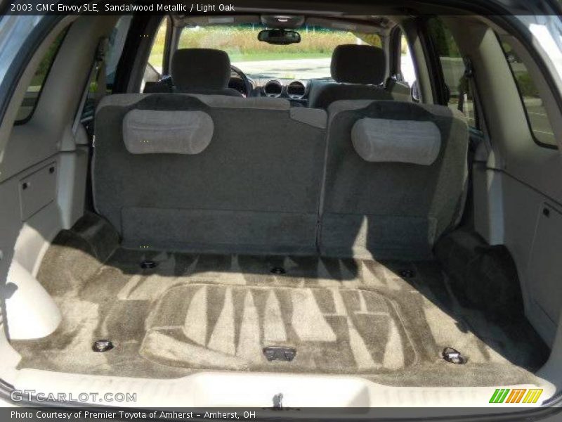 Sandalwood Metallic / Light Oak 2003 GMC Envoy SLE