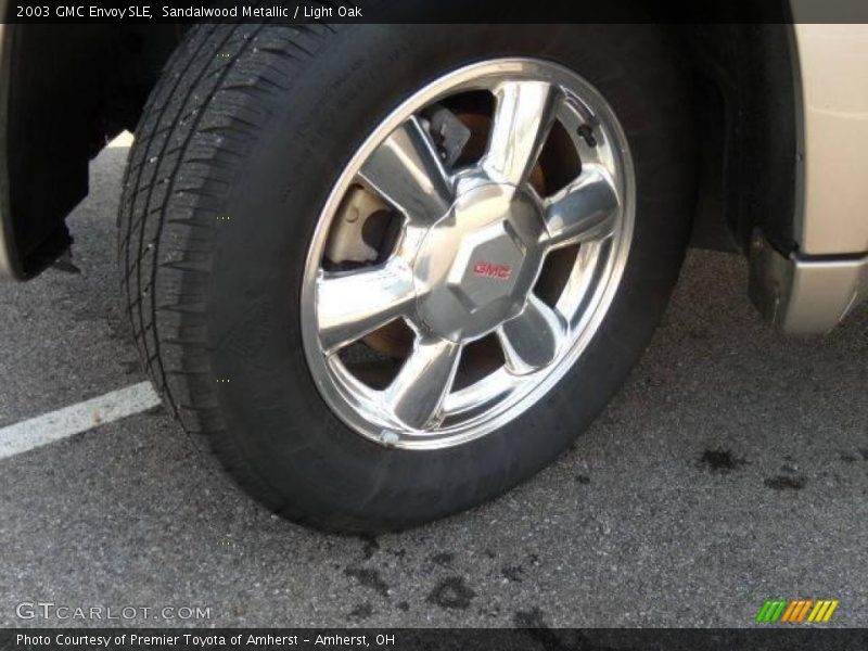 Sandalwood Metallic / Light Oak 2003 GMC Envoy SLE
