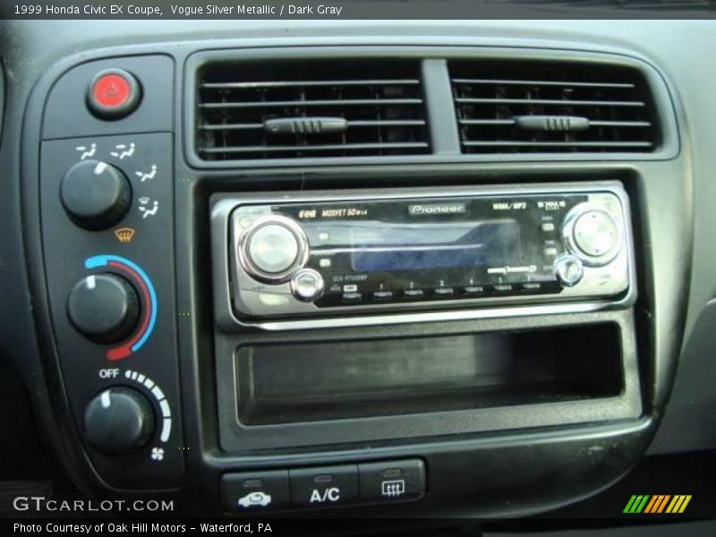 Vogue Silver Metallic / Dark Gray 1999 Honda Civic EX Coupe