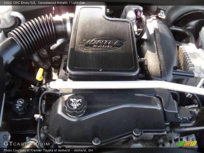 Sandalwood Metallic / Light Oak 2003 GMC Envoy SLE