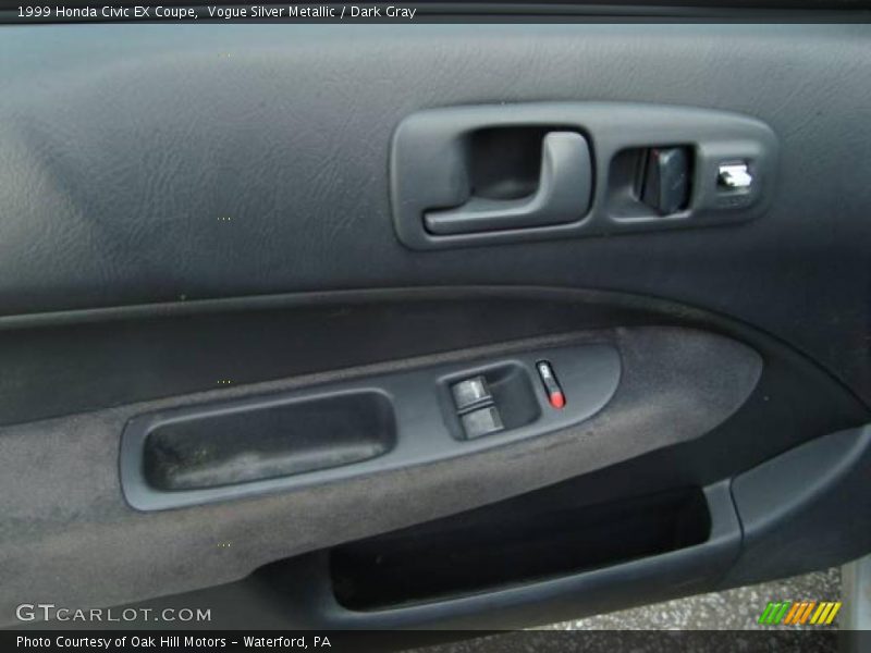 Vogue Silver Metallic / Dark Gray 1999 Honda Civic EX Coupe