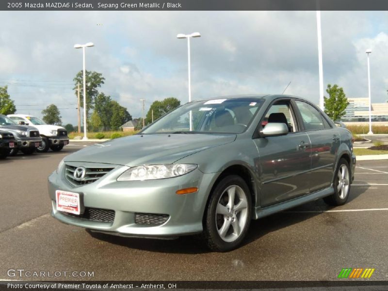 Sepang Green Metallic / Black 2005 Mazda MAZDA6 i Sedan