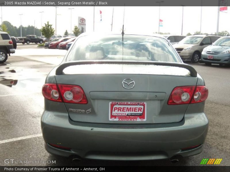 Sepang Green Metallic / Black 2005 Mazda MAZDA6 i Sedan