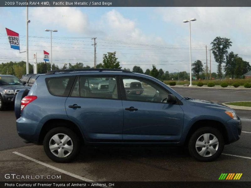 Pacific Blue Metallic / Sand Beige 2009 Toyota RAV4 4WD