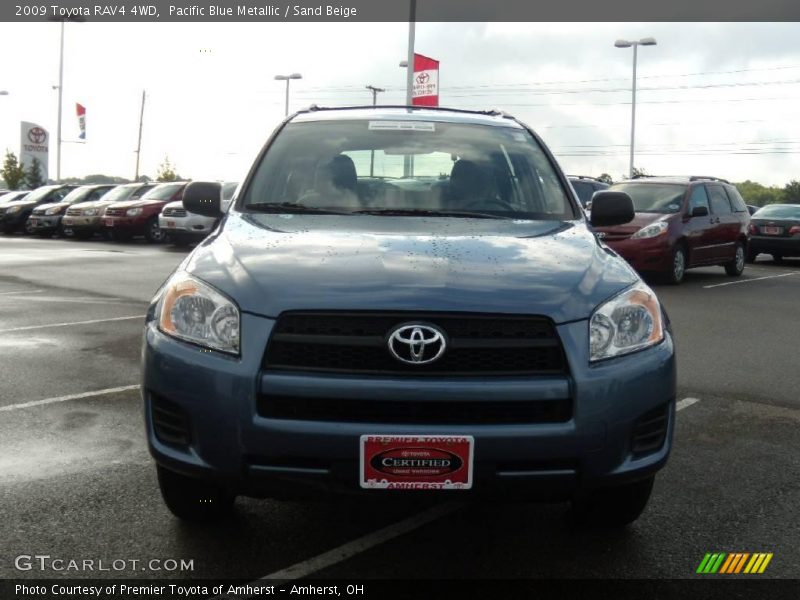 Pacific Blue Metallic / Sand Beige 2009 Toyota RAV4 4WD