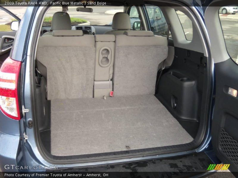 Pacific Blue Metallic / Sand Beige 2009 Toyota RAV4 4WD