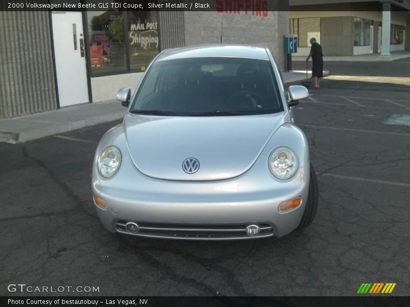 Silver Metallic / Black 2000 Volkswagen New Beetle GLS TDI Coupe