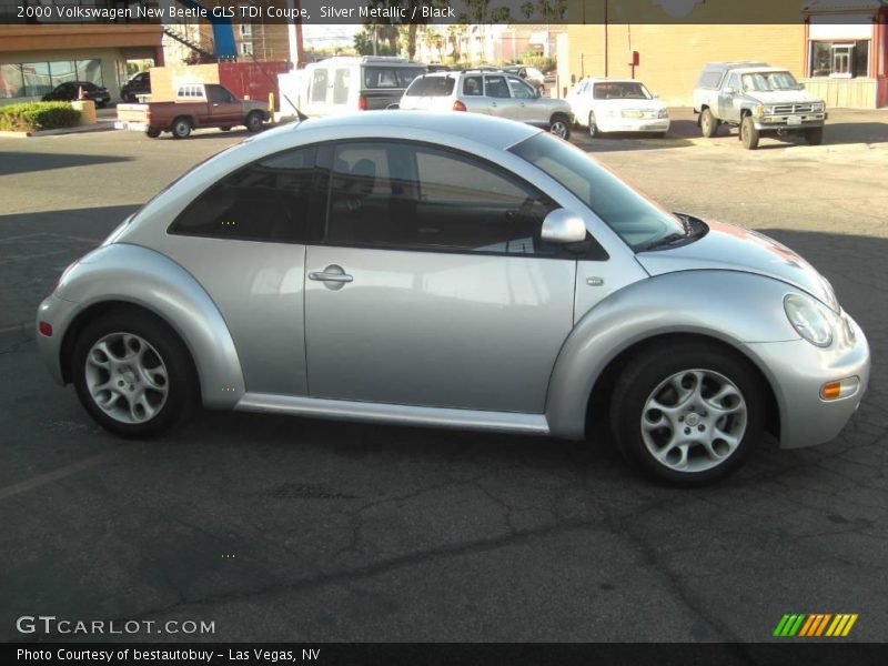 Silver Metallic / Black 2000 Volkswagen New Beetle GLS TDI Coupe