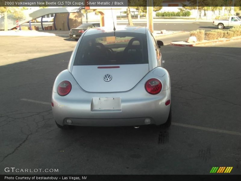 Silver Metallic / Black 2000 Volkswagen New Beetle GLS TDI Coupe