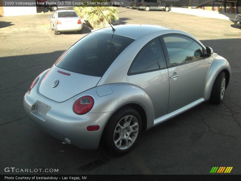 Silver Metallic / Black 2000 Volkswagen New Beetle GLS TDI Coupe