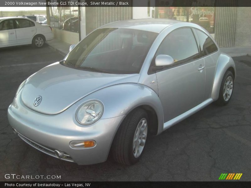 Silver Metallic / Black 2000 Volkswagen New Beetle GLS TDI Coupe