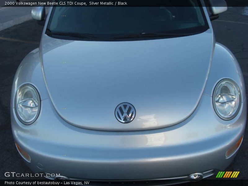 Silver Metallic / Black 2000 Volkswagen New Beetle GLS TDI Coupe