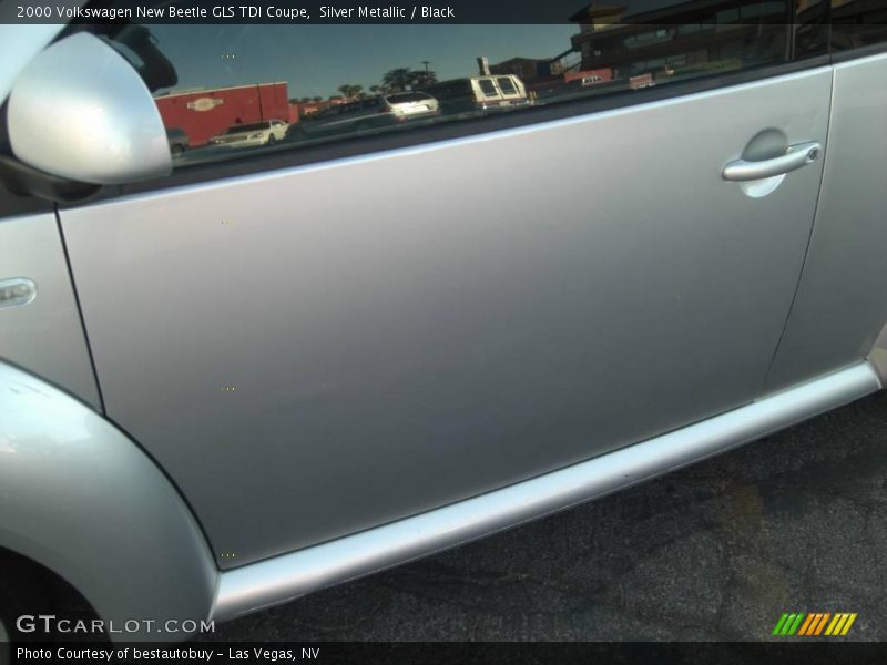 Silver Metallic / Black 2000 Volkswagen New Beetle GLS TDI Coupe