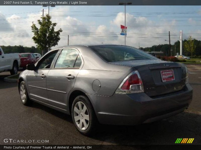 Tungsten Grey Metallic / Light Stone 2007 Ford Fusion S