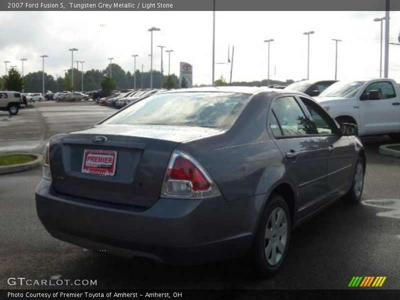 Tungsten Grey Metallic / Light Stone 2007 Ford Fusion S