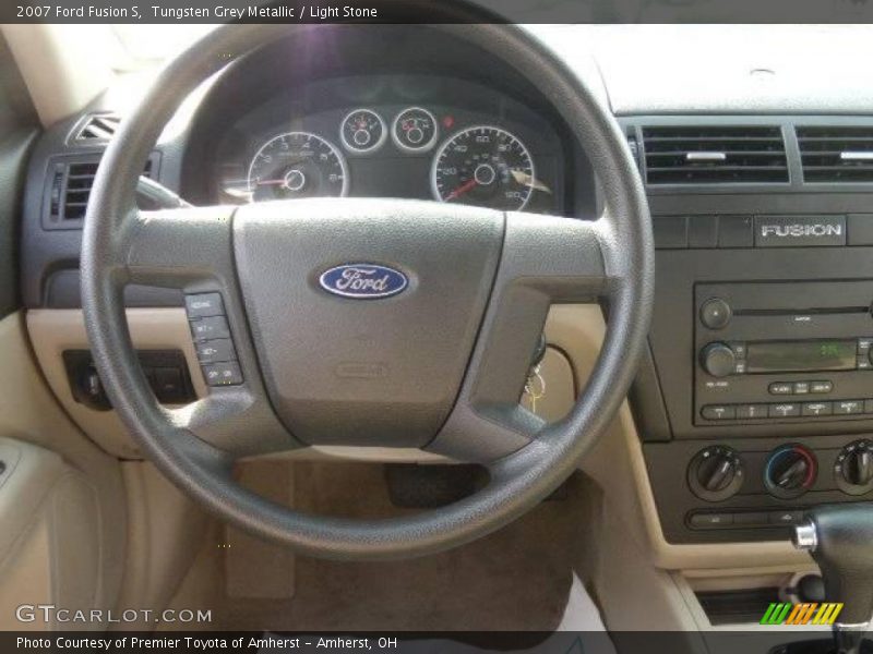 Tungsten Grey Metallic / Light Stone 2007 Ford Fusion S
