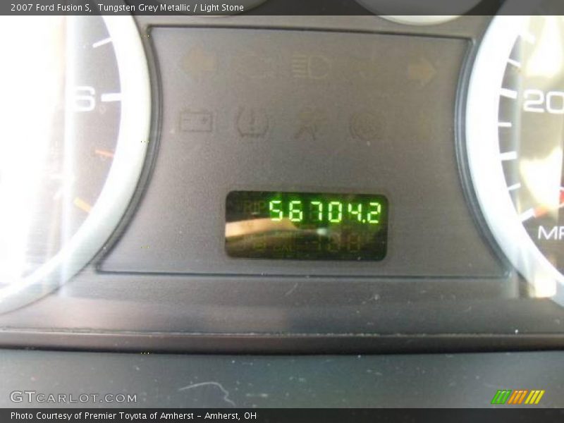 Tungsten Grey Metallic / Light Stone 2007 Ford Fusion S