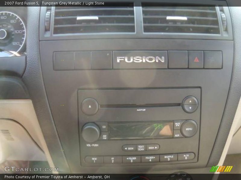 Tungsten Grey Metallic / Light Stone 2007 Ford Fusion S