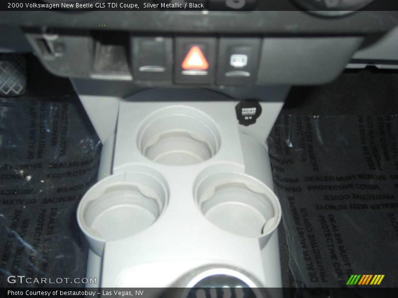 Silver Metallic / Black 2000 Volkswagen New Beetle GLS TDI Coupe