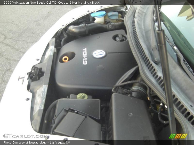 Silver Metallic / Black 2000 Volkswagen New Beetle GLS TDI Coupe