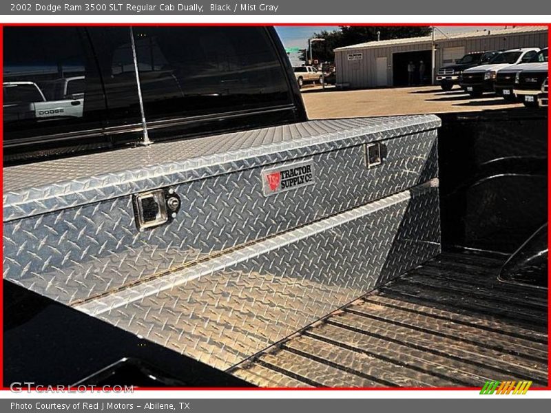 Black / Mist Gray 2002 Dodge Ram 3500 SLT Regular Cab Dually