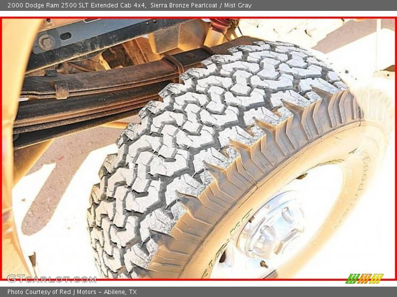 Sierra Bronze Pearlcoat / Mist Gray 2000 Dodge Ram 2500 SLT Extended Cab 4x4
