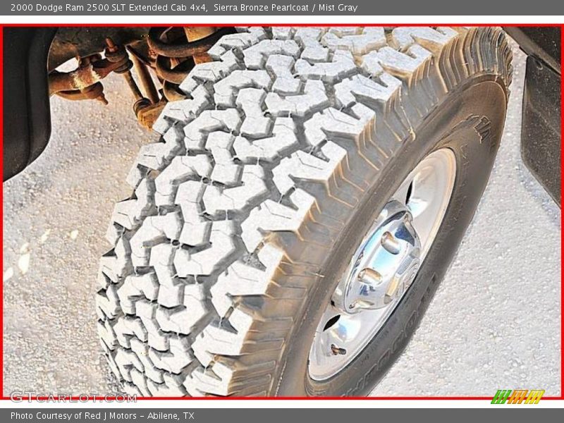 Sierra Bronze Pearlcoat / Mist Gray 2000 Dodge Ram 2500 SLT Extended Cab 4x4