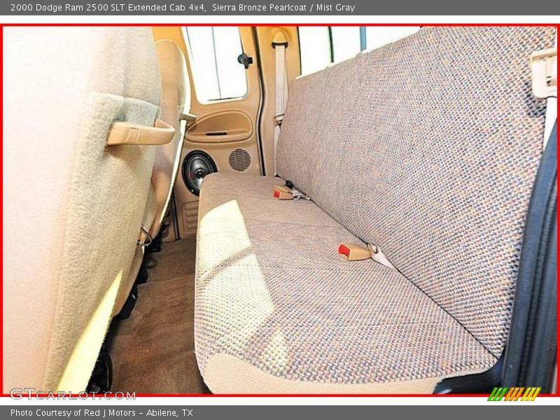Sierra Bronze Pearlcoat / Mist Gray 2000 Dodge Ram 2500 SLT Extended Cab 4x4
