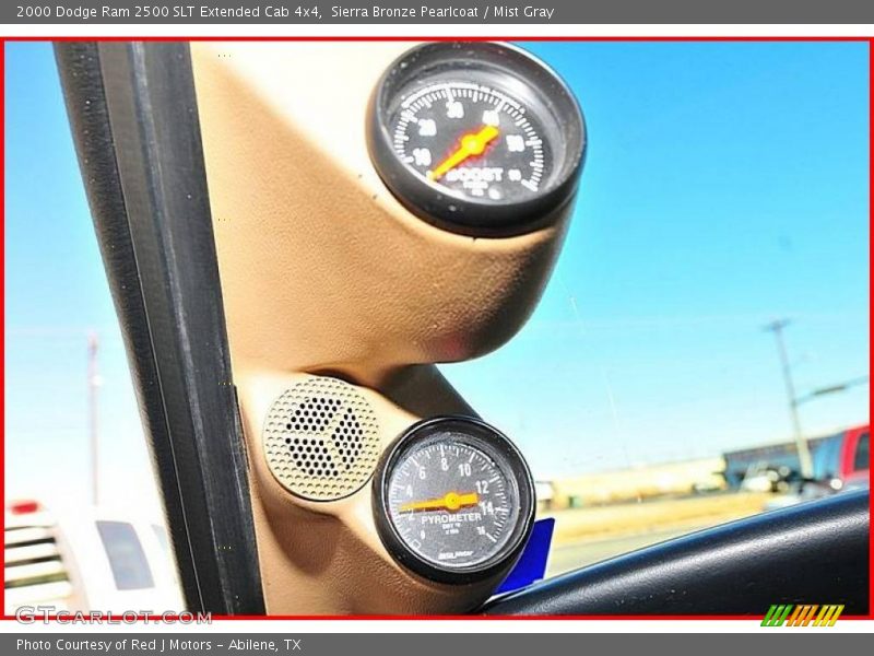 Sierra Bronze Pearlcoat / Mist Gray 2000 Dodge Ram 2500 SLT Extended Cab 4x4