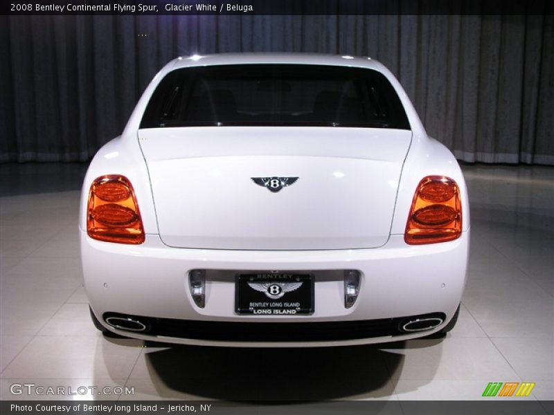 Glacier White / Beluga 2008 Bentley Continental Flying Spur