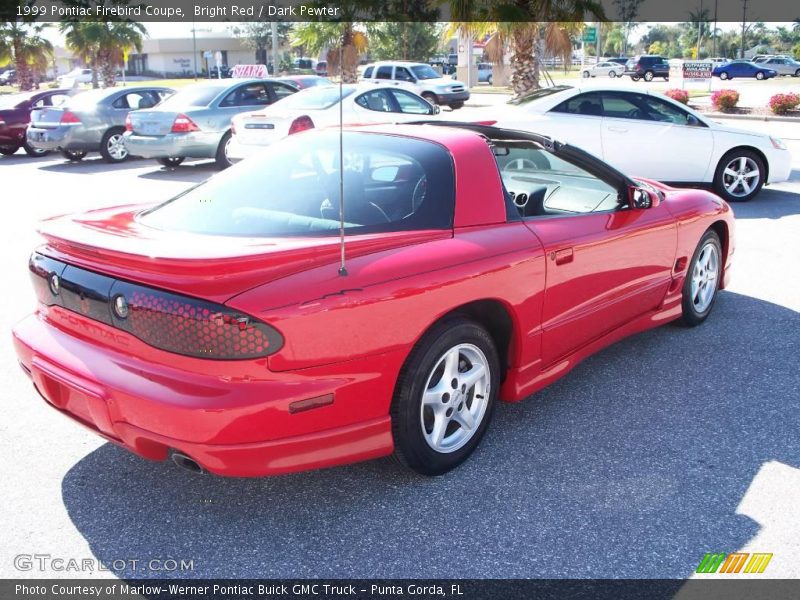 Bright Red / Dark Pewter 1999 Pontiac Firebird Coupe