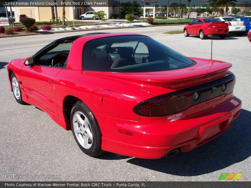 Bright Red / Dark Pewter 1999 Pontiac Firebird Coupe