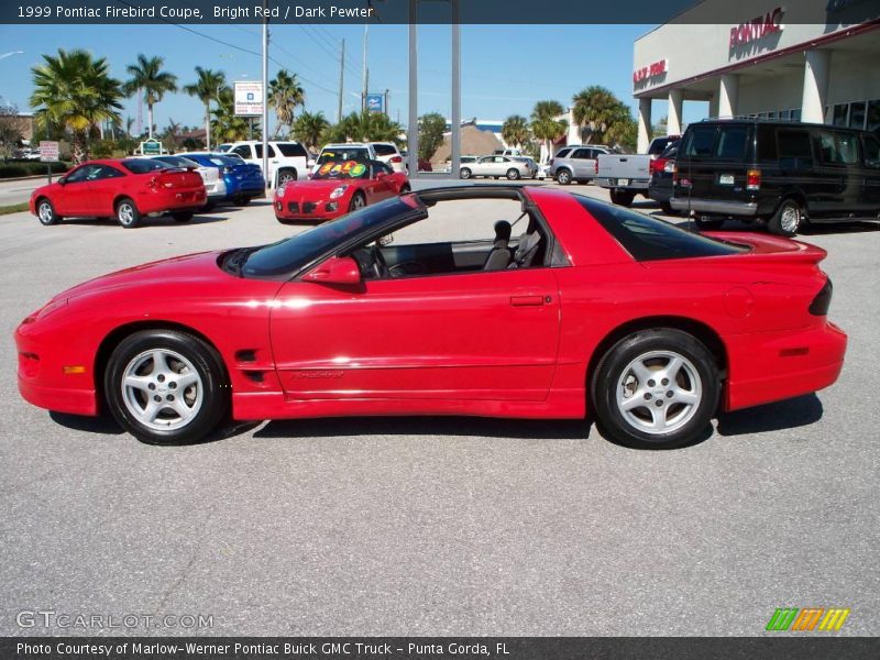 Bright Red / Dark Pewter 1999 Pontiac Firebird Coupe