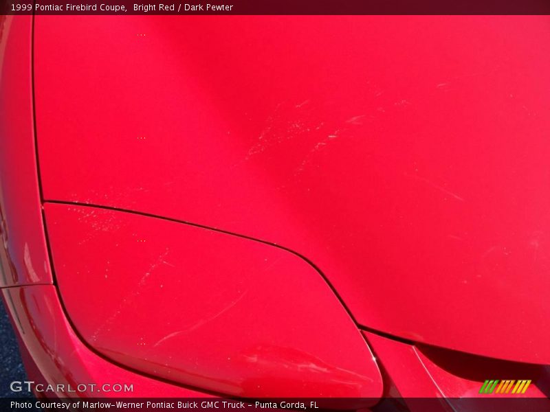 Bright Red / Dark Pewter 1999 Pontiac Firebird Coupe