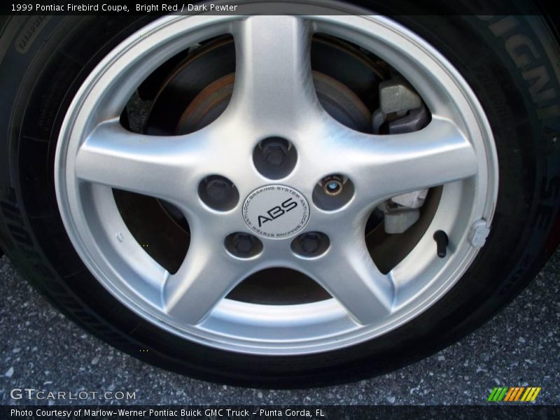 Bright Red / Dark Pewter 1999 Pontiac Firebird Coupe