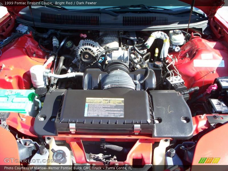 Bright Red / Dark Pewter 1999 Pontiac Firebird Coupe