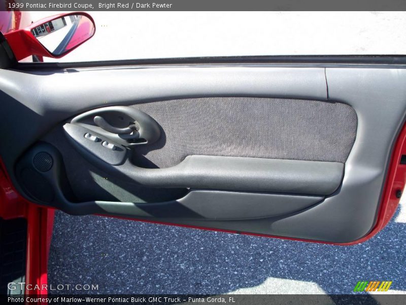 Bright Red / Dark Pewter 1999 Pontiac Firebird Coupe