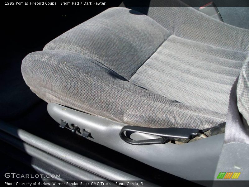 Bright Red / Dark Pewter 1999 Pontiac Firebird Coupe