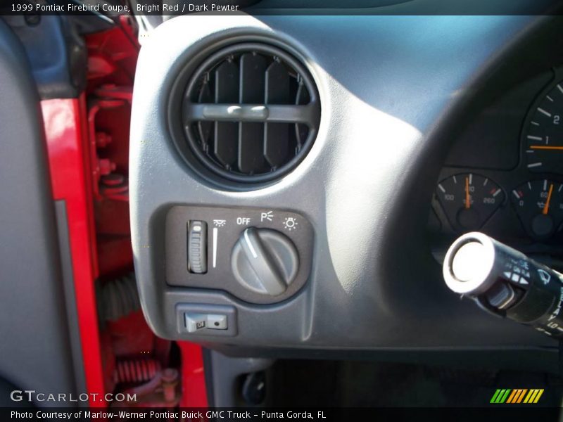 Bright Red / Dark Pewter 1999 Pontiac Firebird Coupe
