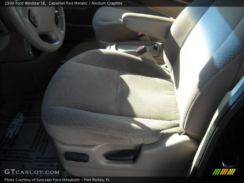 Cabernet Red Metallic / Medium Graphite 1999 Ford Windstar SE