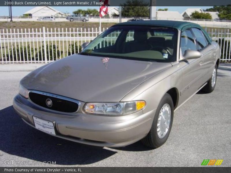 Light Sandrift Metallic / Taupe 2000 Buick Century Limited