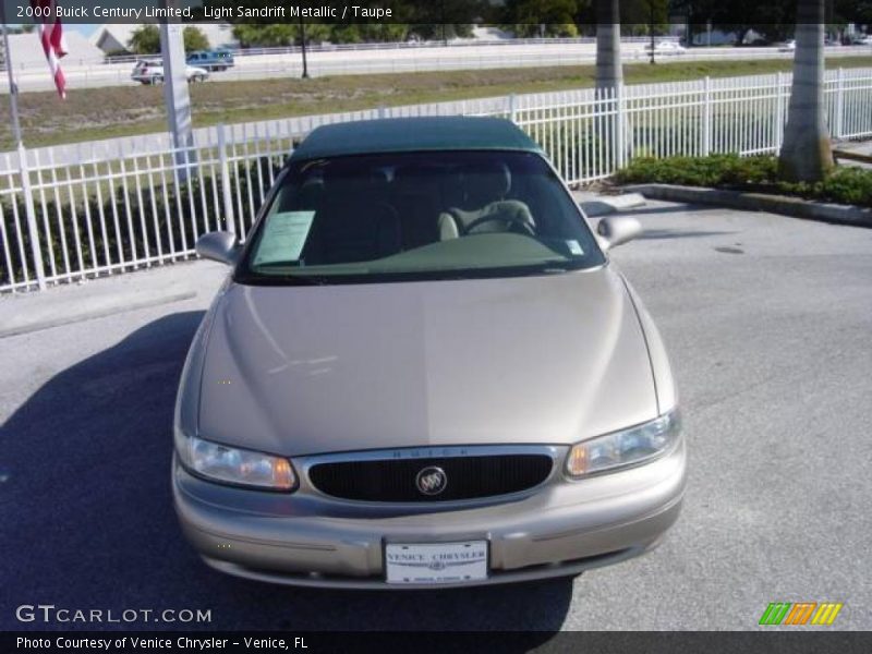 Light Sandrift Metallic / Taupe 2000 Buick Century Limited