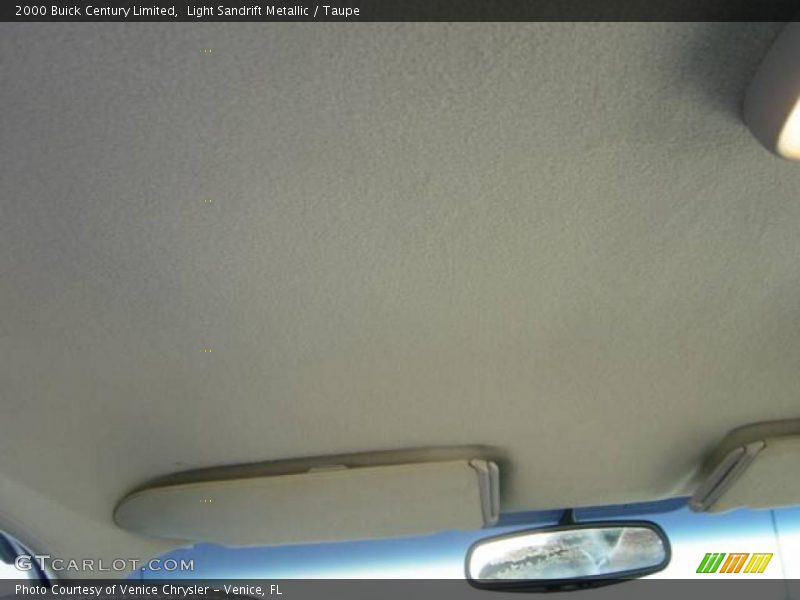 Light Sandrift Metallic / Taupe 2000 Buick Century Limited