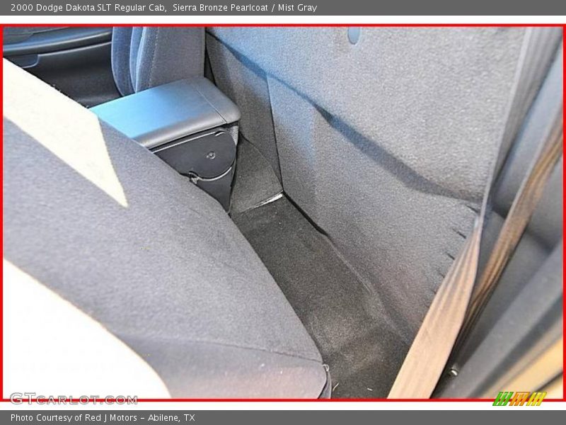 Sierra Bronze Pearlcoat / Mist Gray 2000 Dodge Dakota SLT Regular Cab