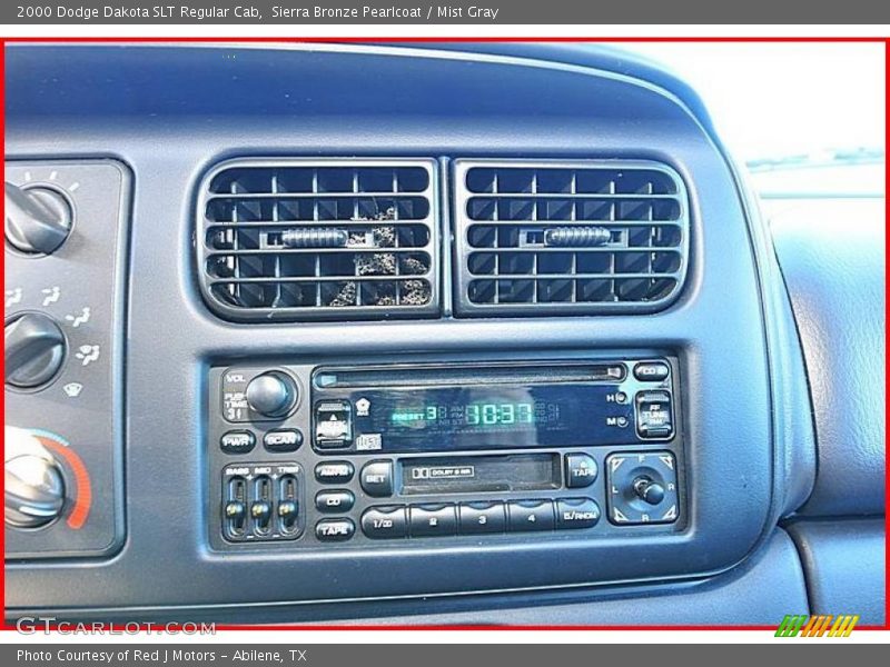 Sierra Bronze Pearlcoat / Mist Gray 2000 Dodge Dakota SLT Regular Cab