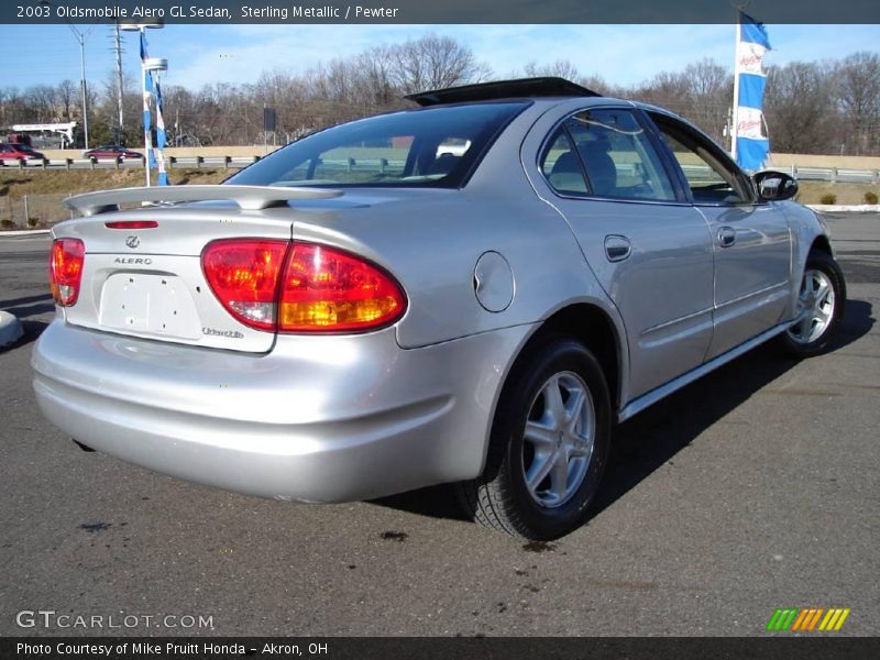 Sterling Metallic / Pewter 2003 Oldsmobile Alero GL Sedan