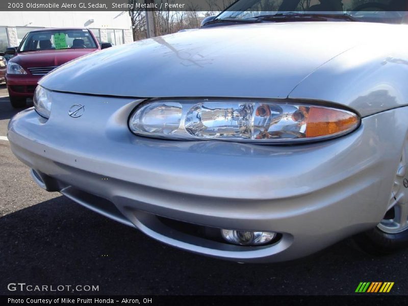 Sterling Metallic / Pewter 2003 Oldsmobile Alero GL Sedan