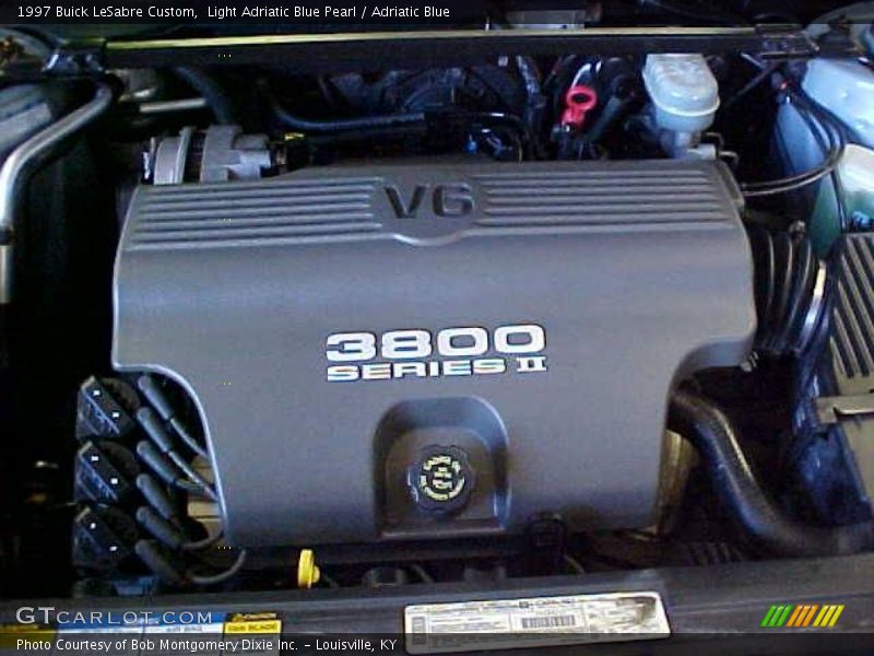 Light Adriatic Blue Pearl / Adriatic Blue 1997 Buick LeSabre Custom