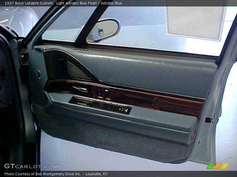 Light Adriatic Blue Pearl / Adriatic Blue 1997 Buick LeSabre Custom