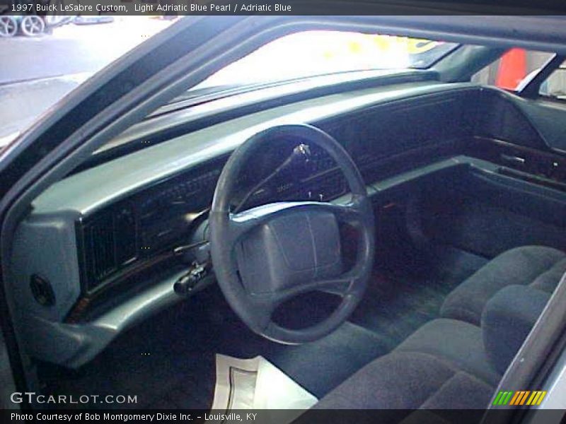 Light Adriatic Blue Pearl / Adriatic Blue 1997 Buick LeSabre Custom